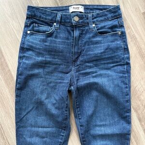 PAIGE Women's Dark Blue Skinny Jeans size 27